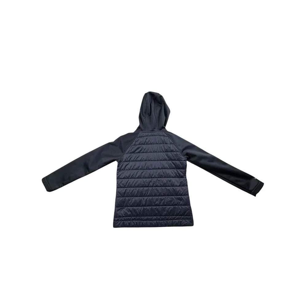 Under Armour Youth Medium ColdGear‎ Infrared Hooded Puffer Jacket Black